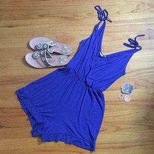 Royal Blue Romper